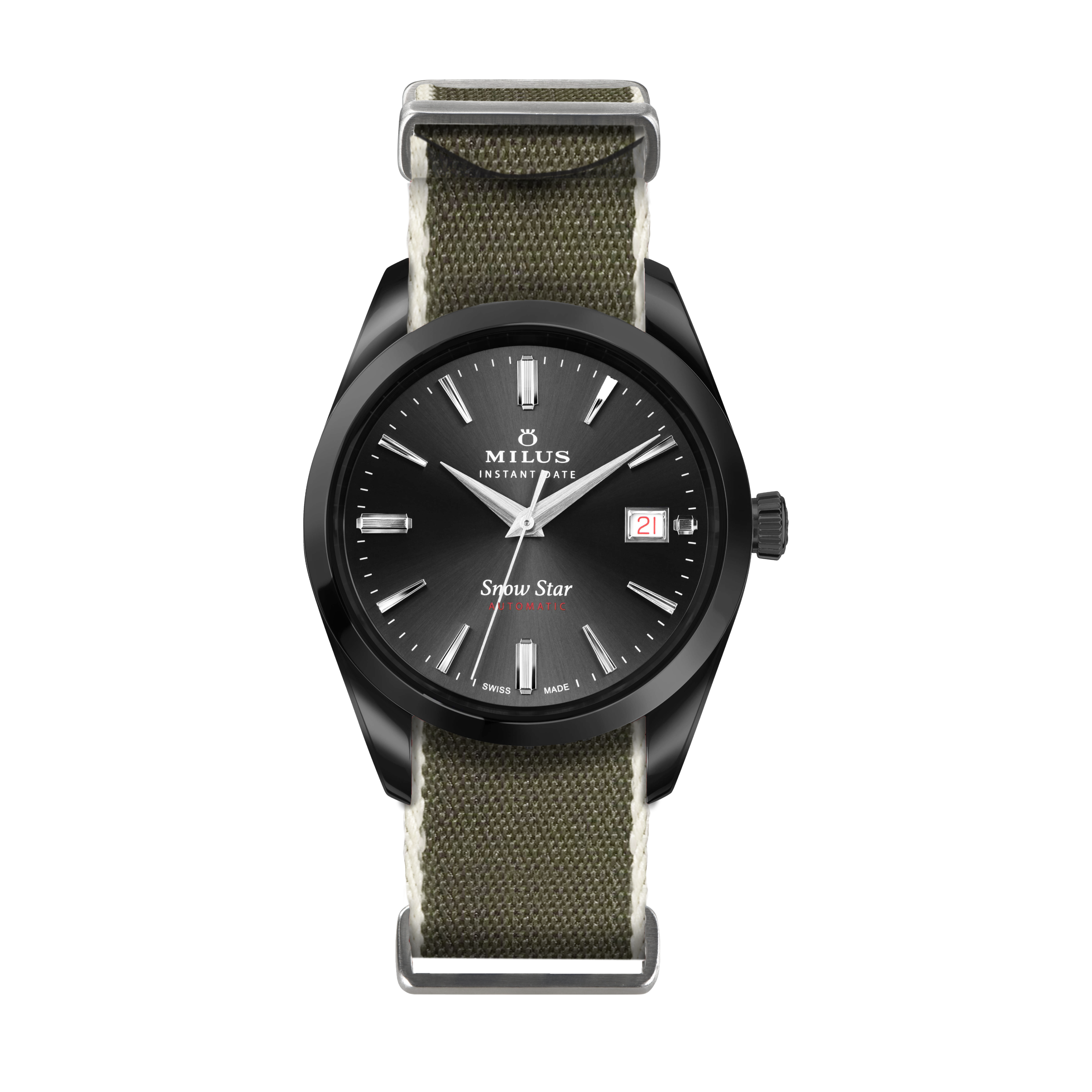 NATO-Armband - Khaki & Off-White