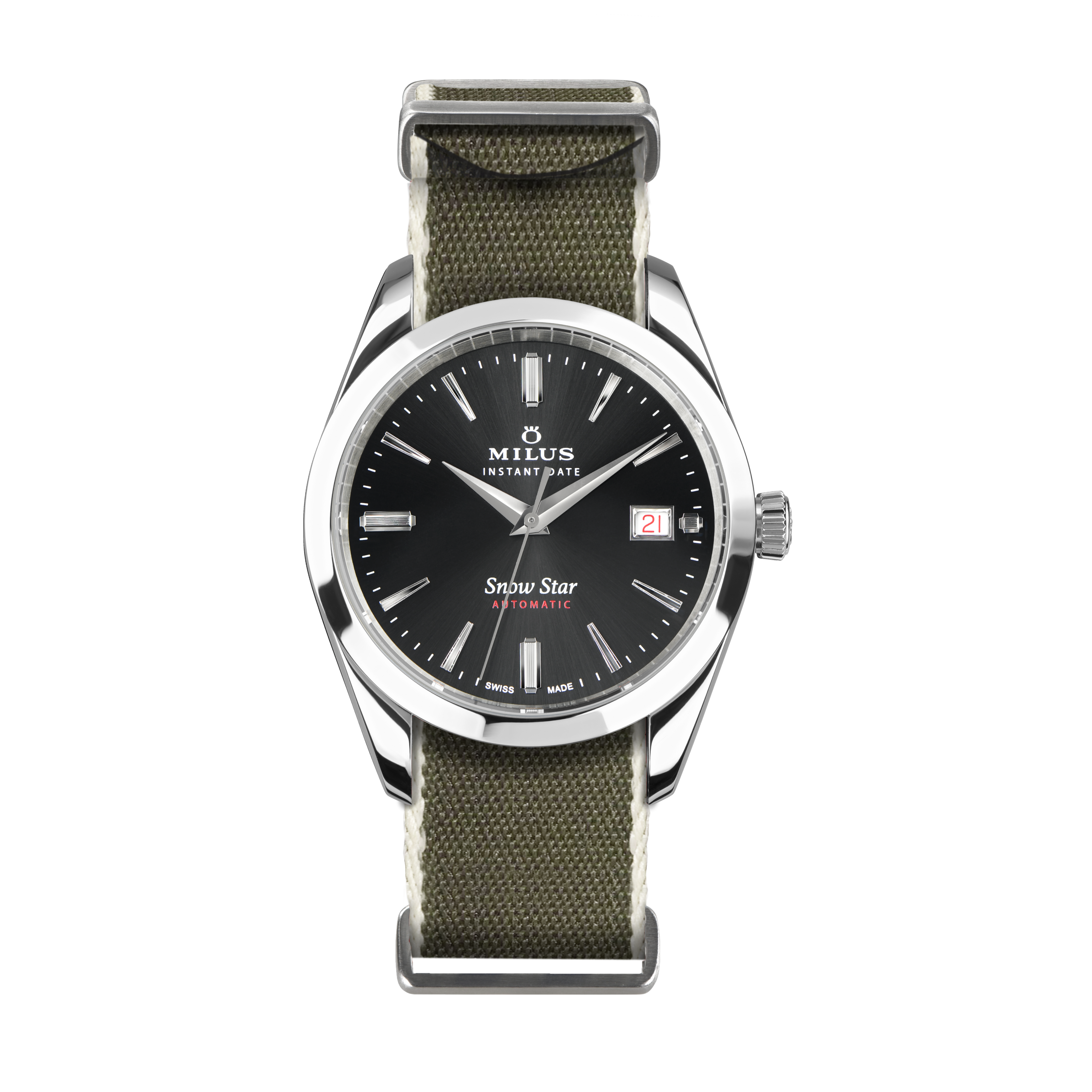 NATO-Armband - Khaki & Off-White