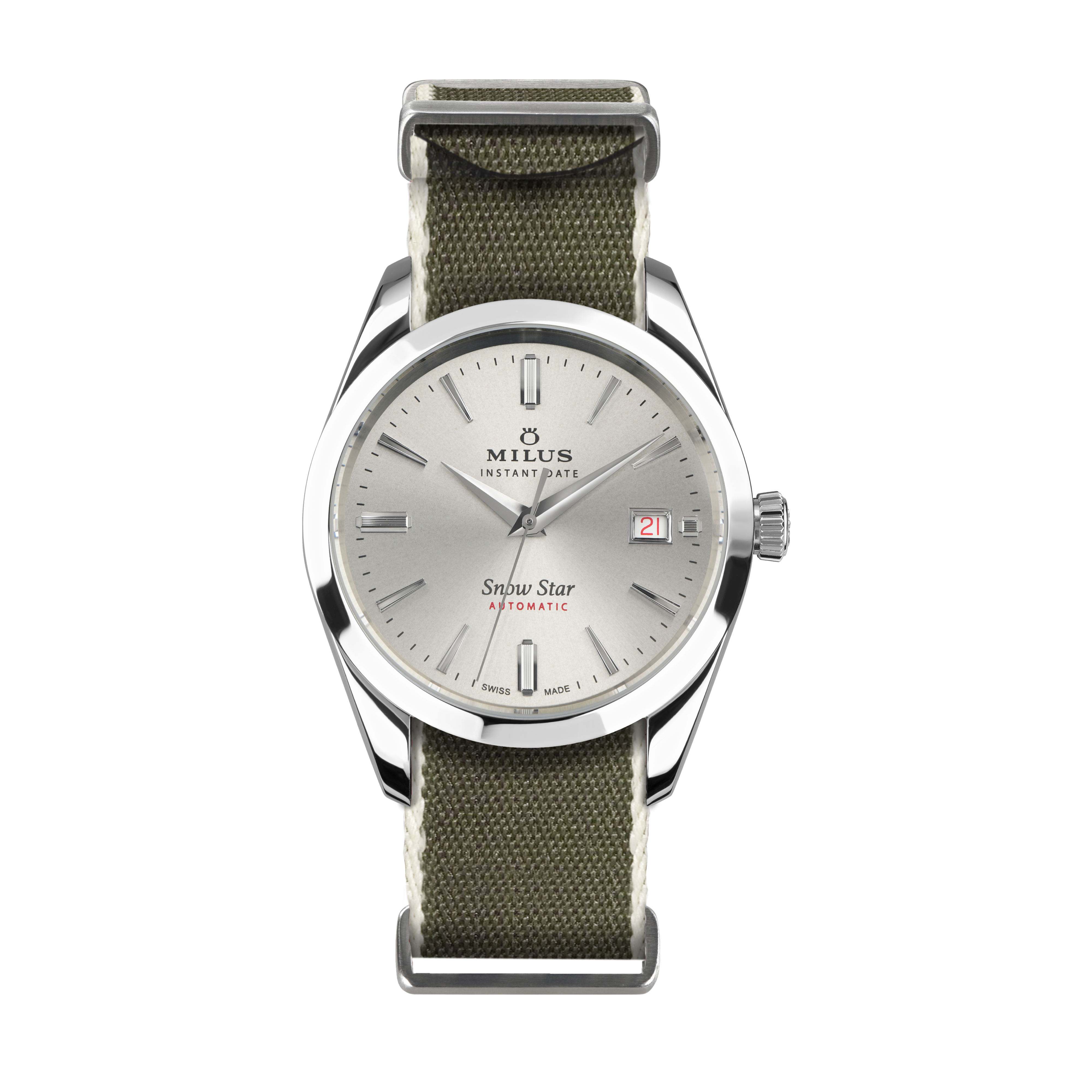 NATO-Armband - Khaki & Off-White