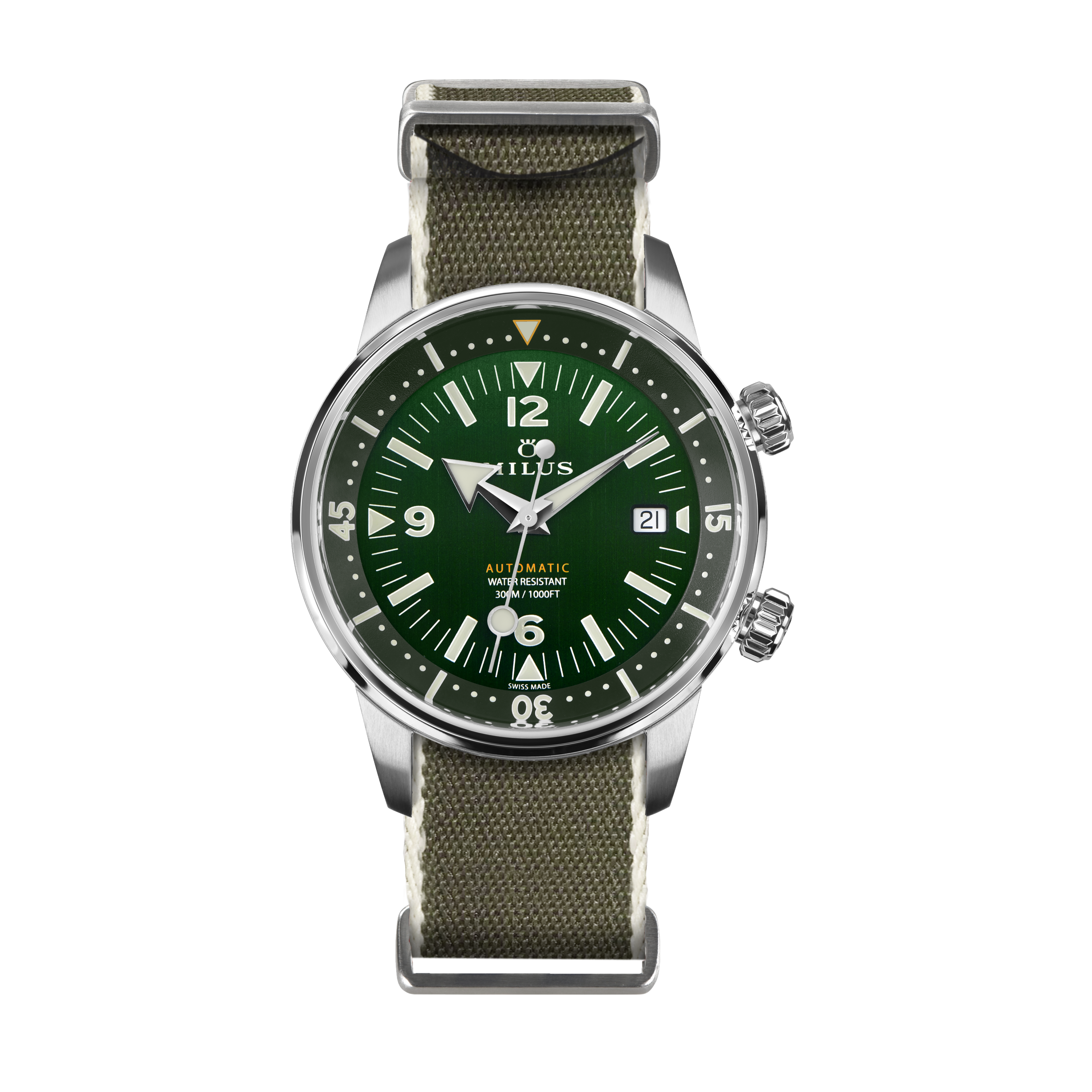 NATO-Armband - Khaki & Off-White