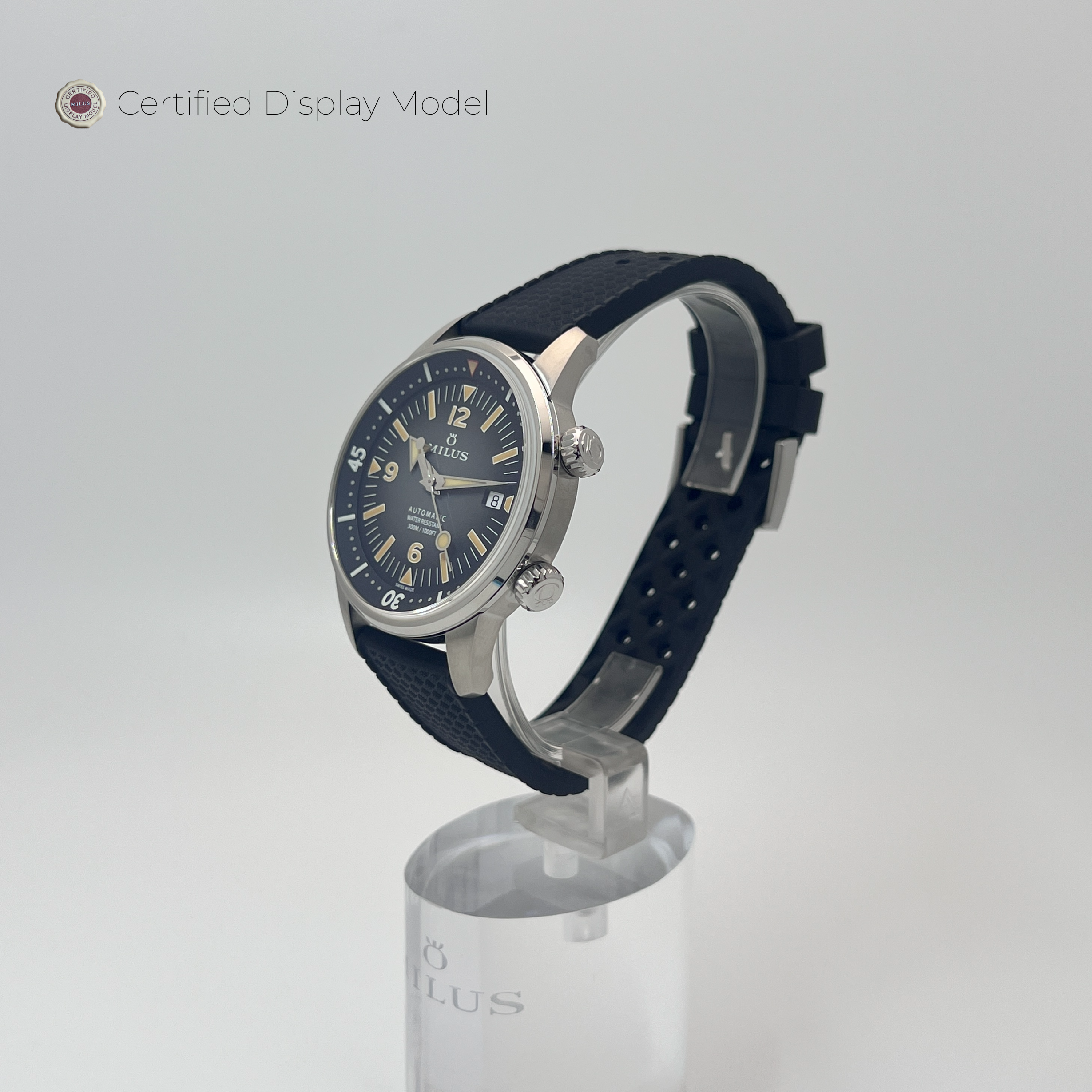 Archimèdes by Milus - Gravel Black