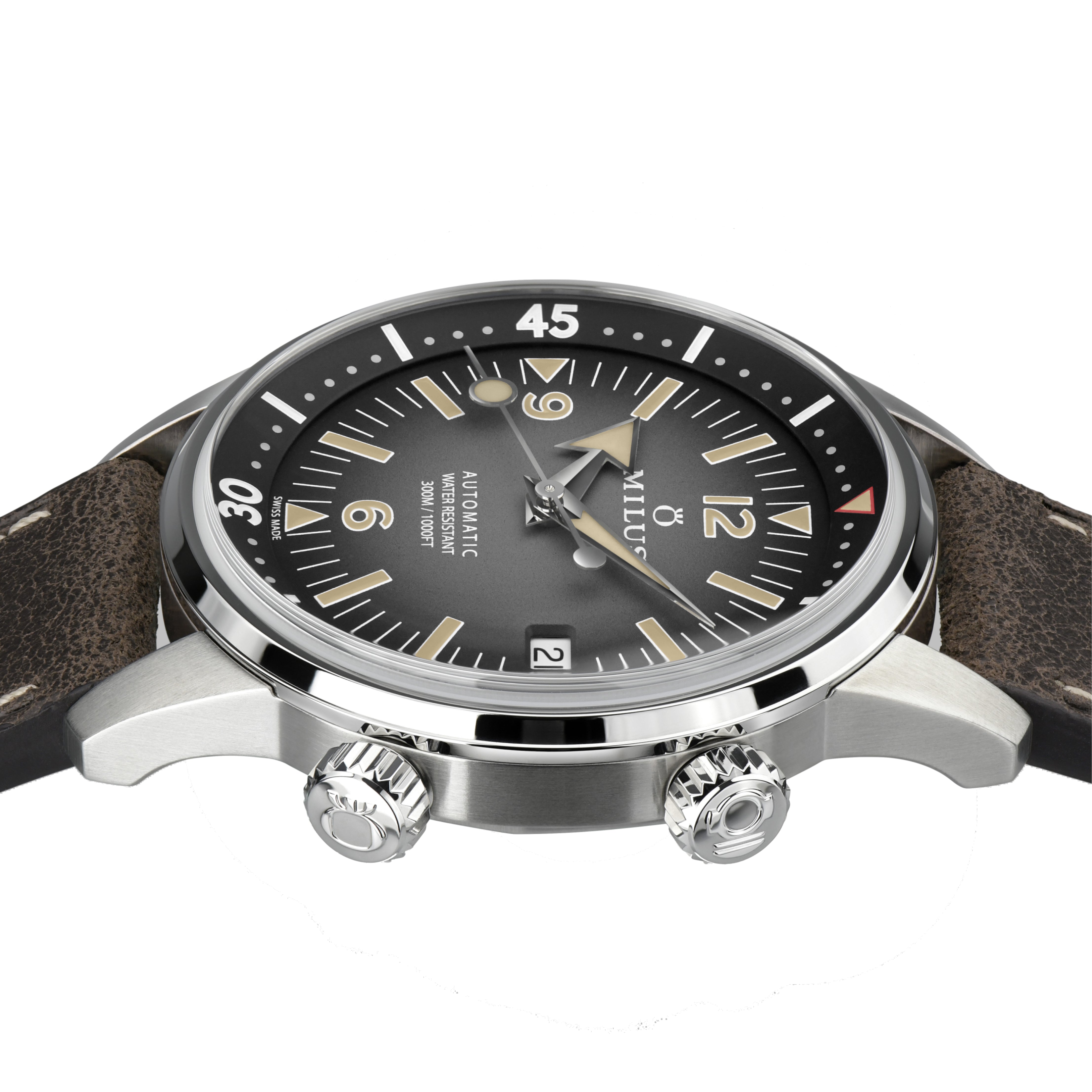Archimèdes by Milus - Gravel Black