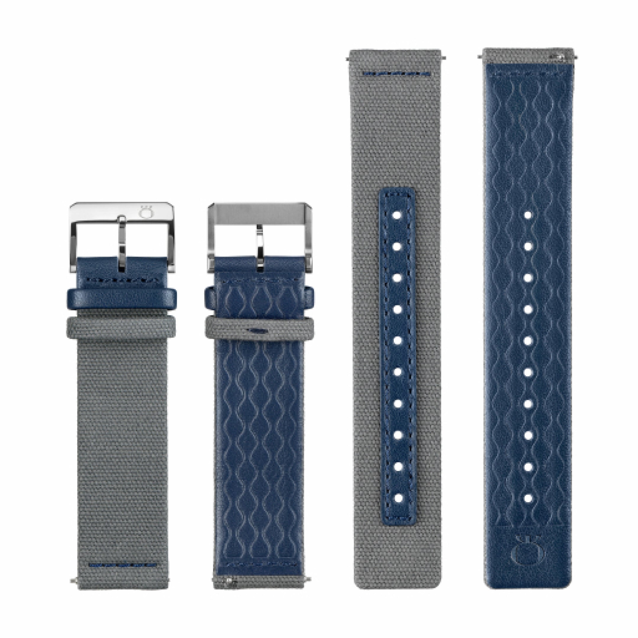 Bracelet textile - Gris