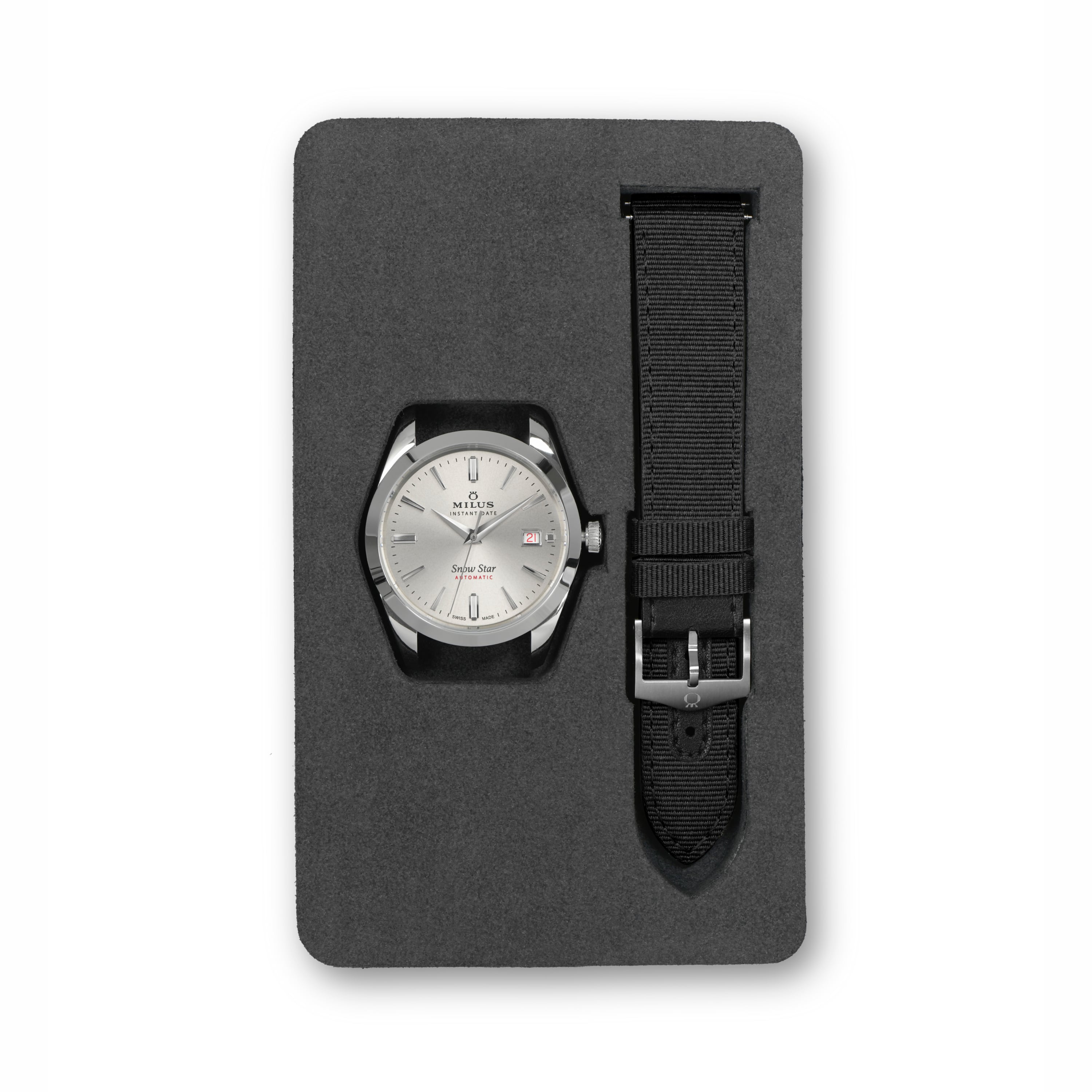Kit de voyage Milus - Textile noir