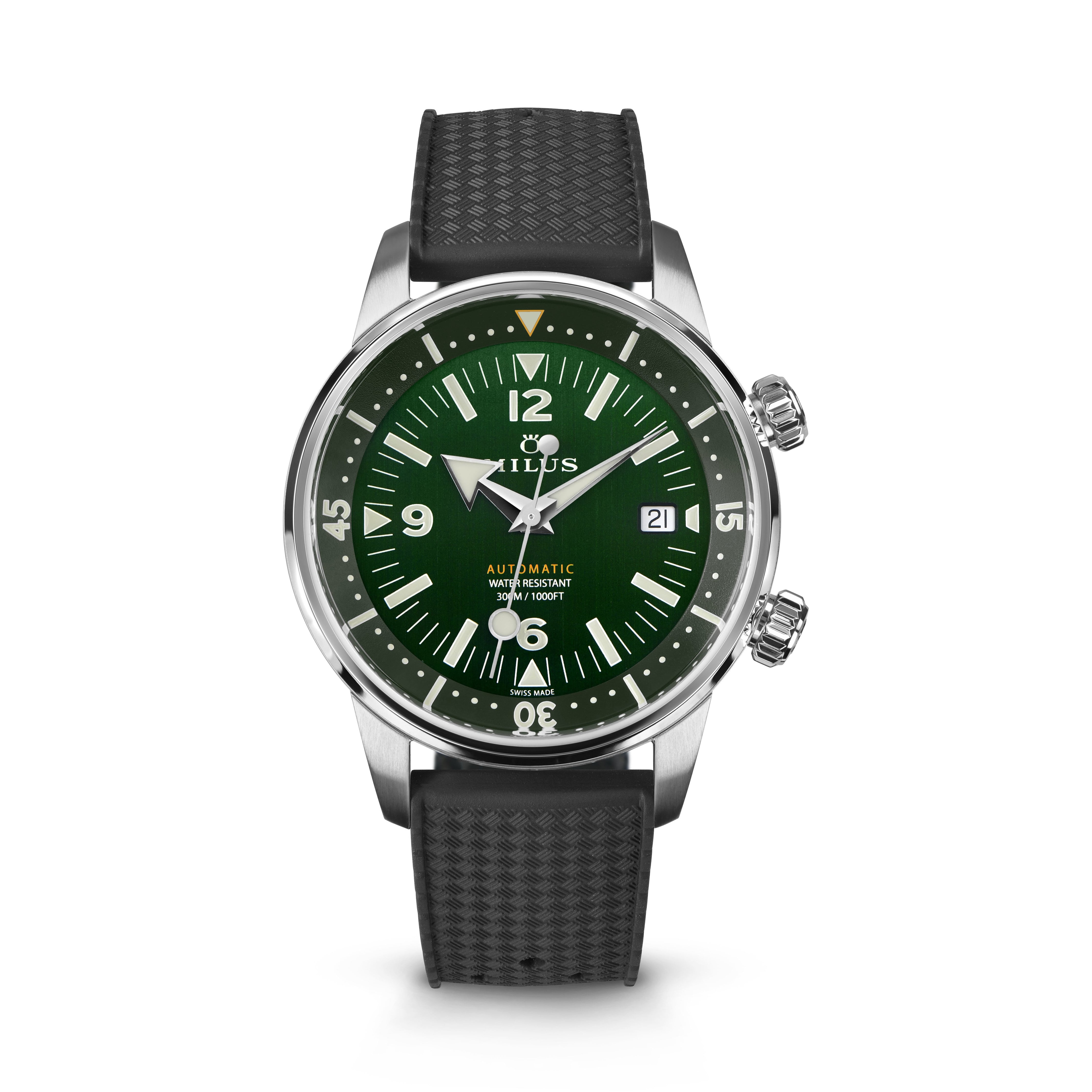 Archimèdes by Milus: Wild Green | Milus Watches - Swiss Made Since 