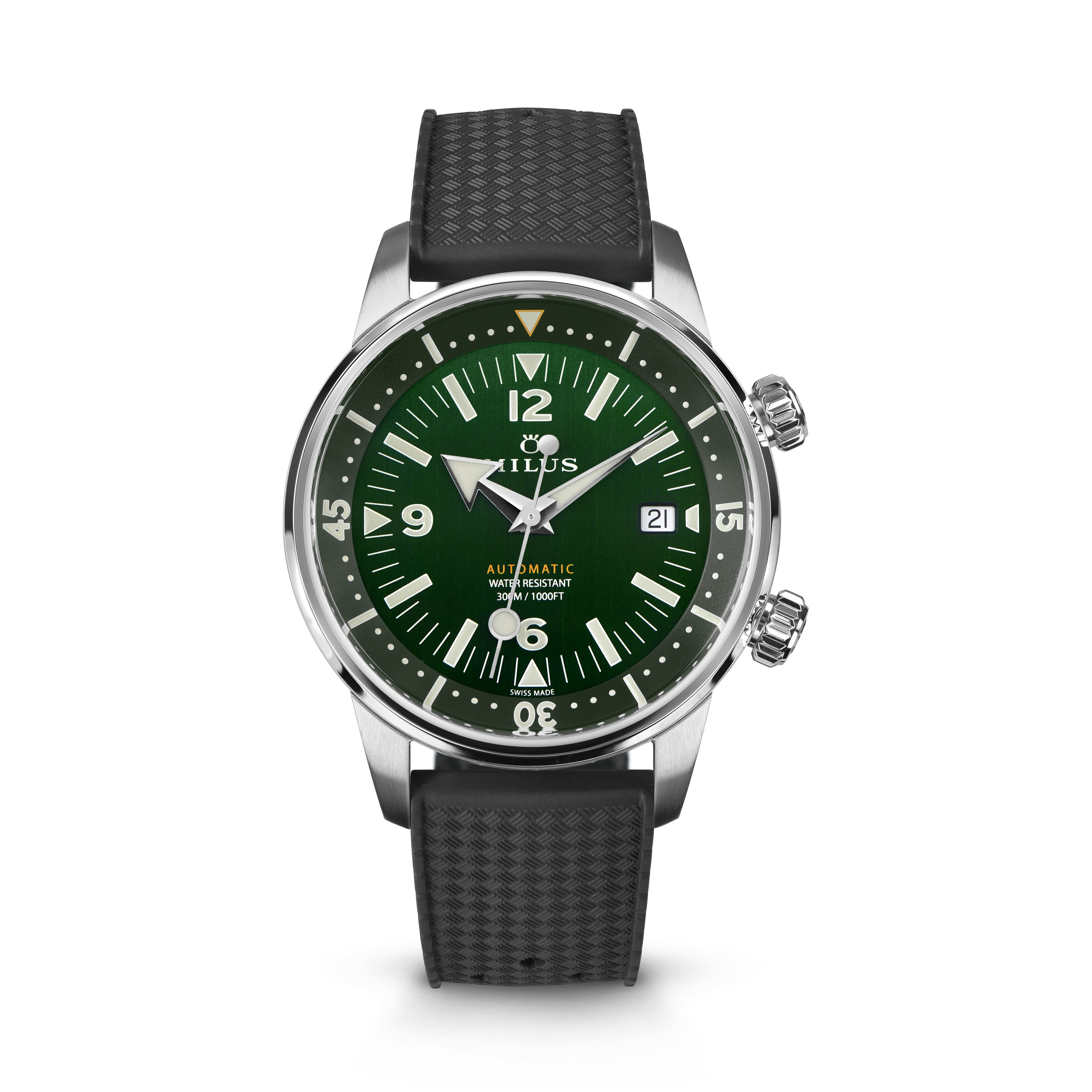 Archimèdes by Milus: Wild Green | Milus Watches - Swiss Made