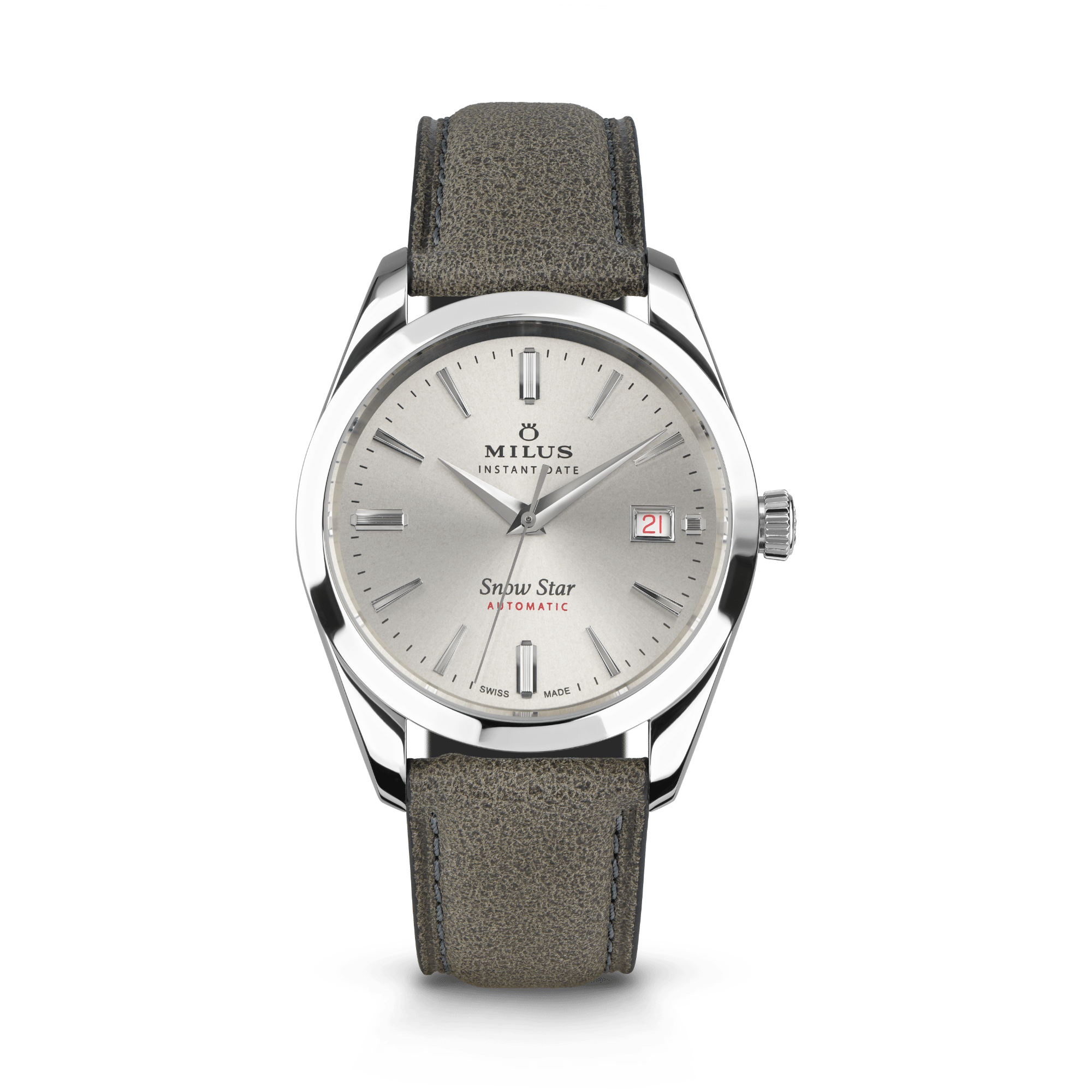 Bracelet cuir - Gris