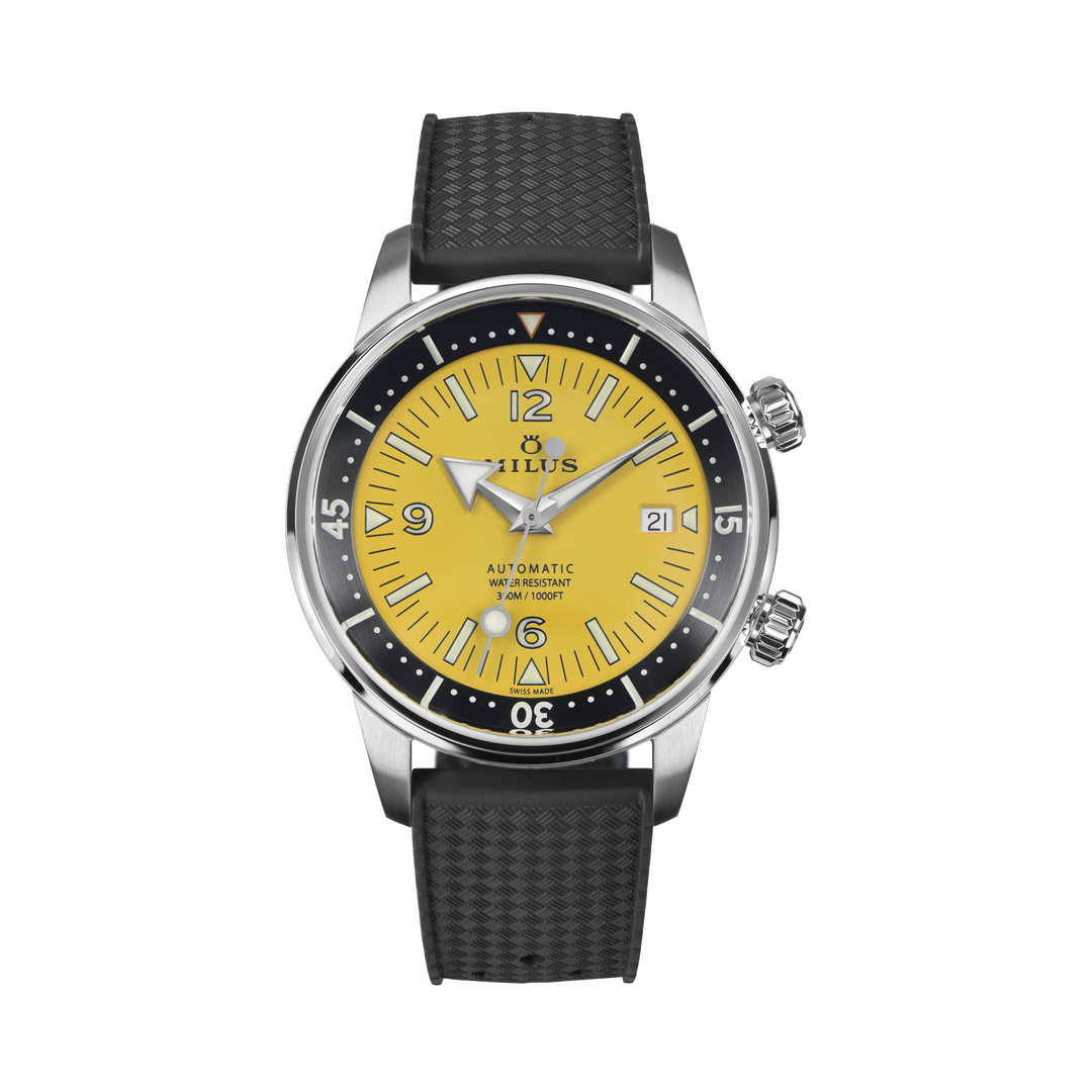 Archimedes by Milus Yellow Stone Milus Watches Swiss Made Since 1919