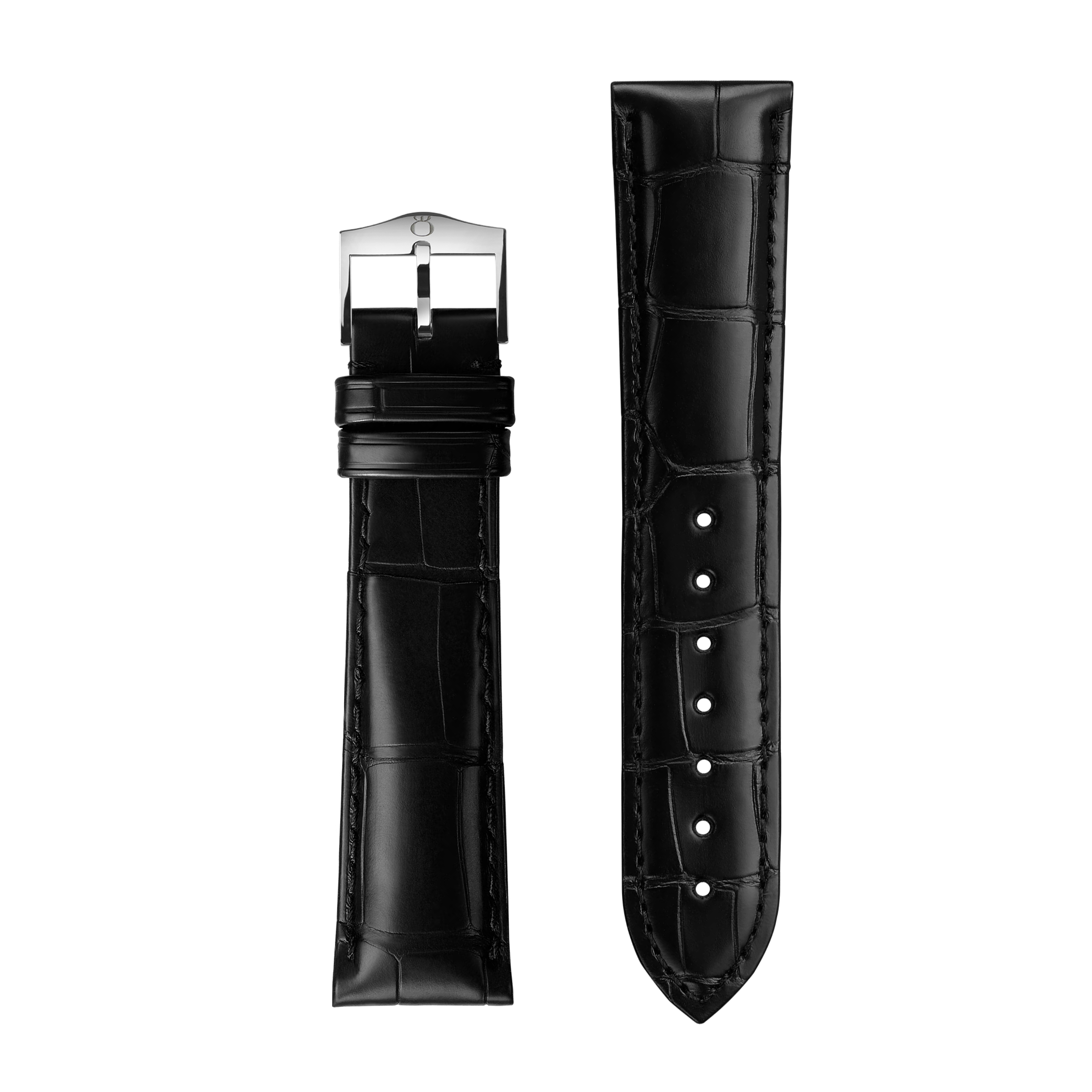 Black - Alligator leather strap