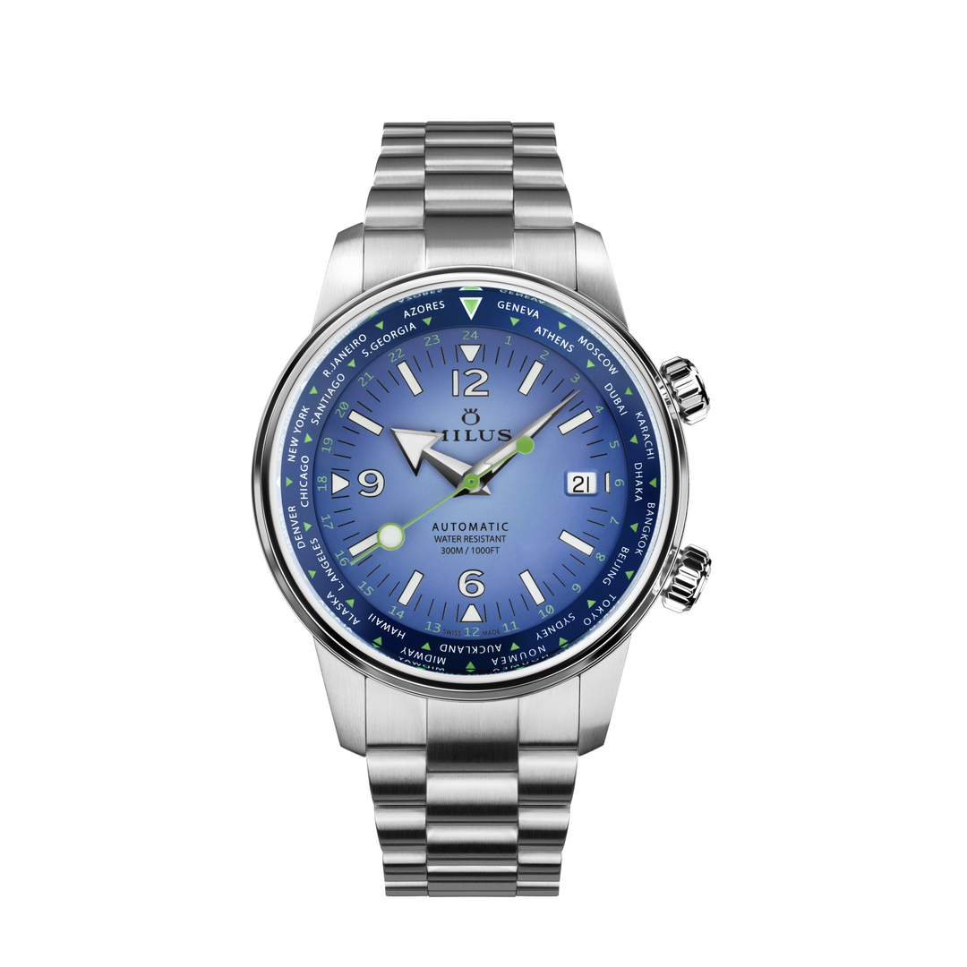 Archimèdes World Timer Blue Odyssey - Main Image