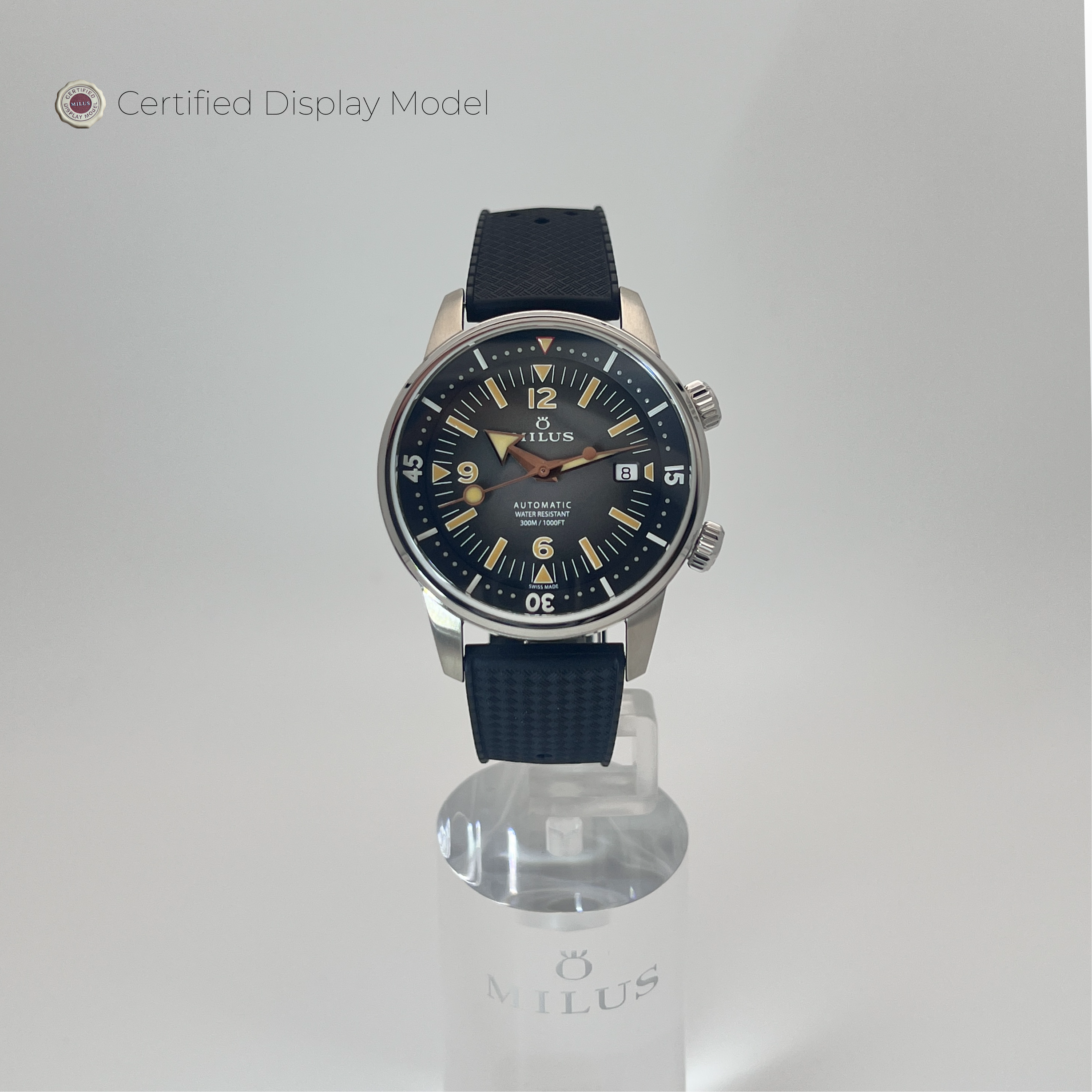 Archimèdes by Milus - Gravel Black