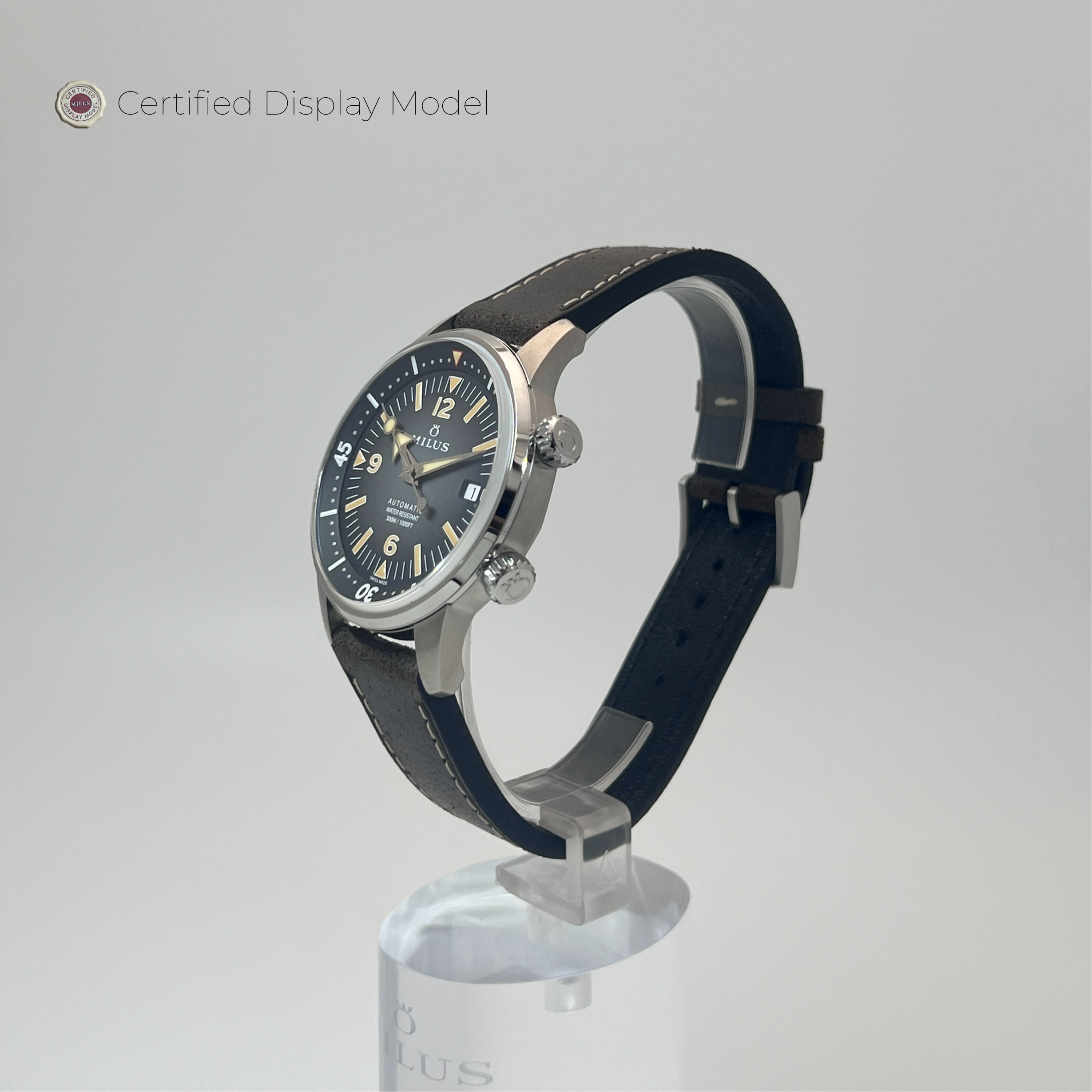 Archimèdes by Milus - Gravel Black