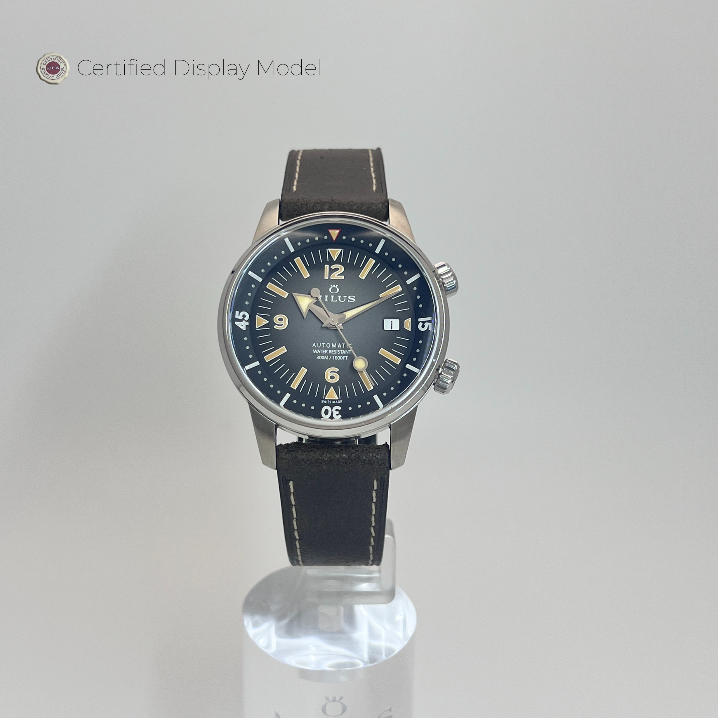 Archimèdes by Milus - Gravel Black