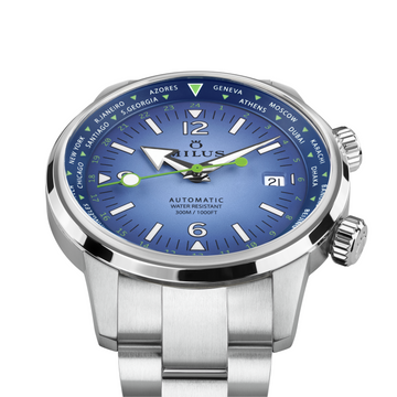 Archimèdes World Timer Blue Odyssey