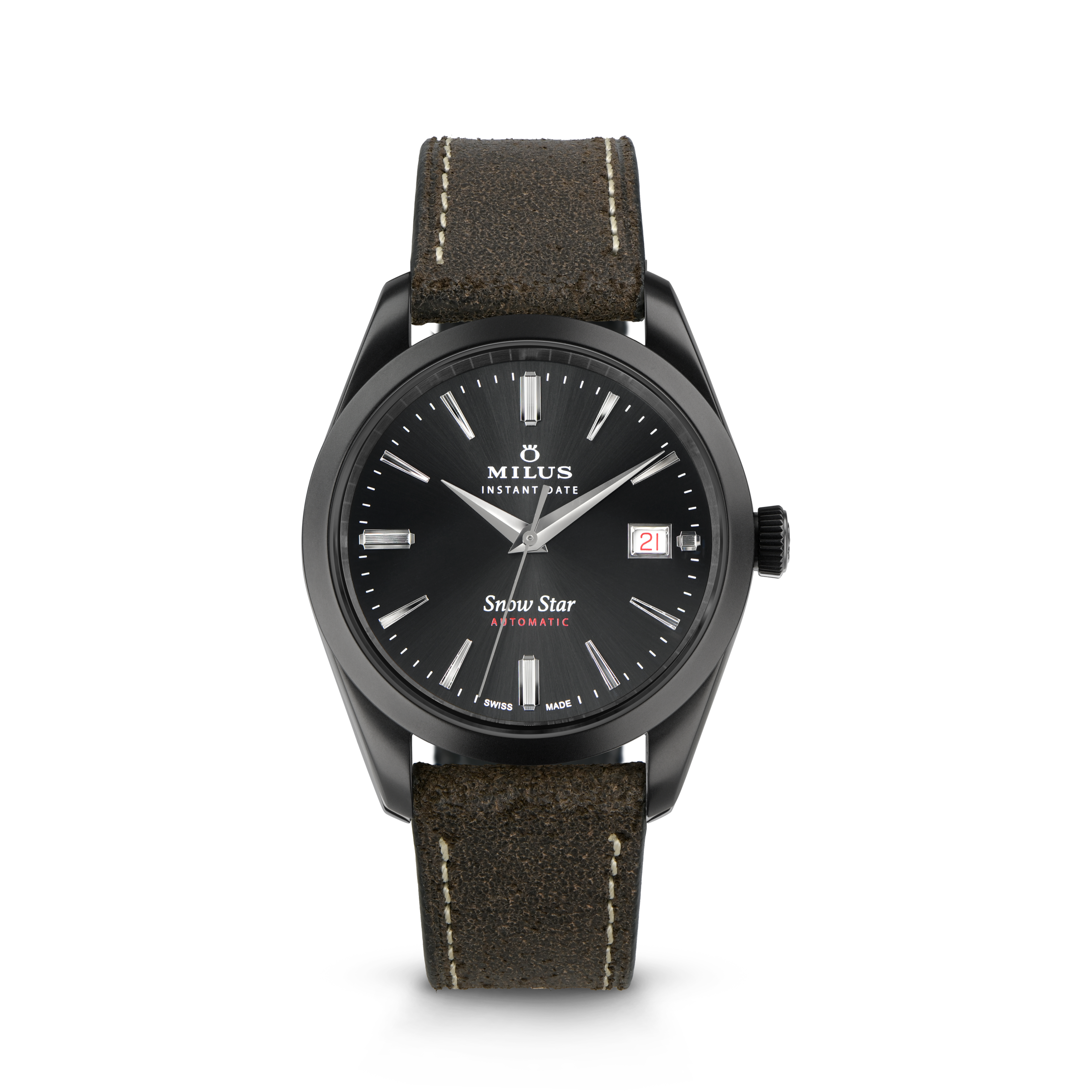 Brown - Leather Strap