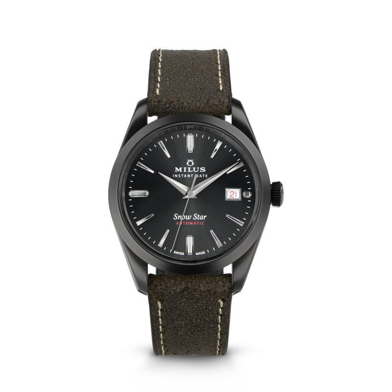Brown - Leather Strap