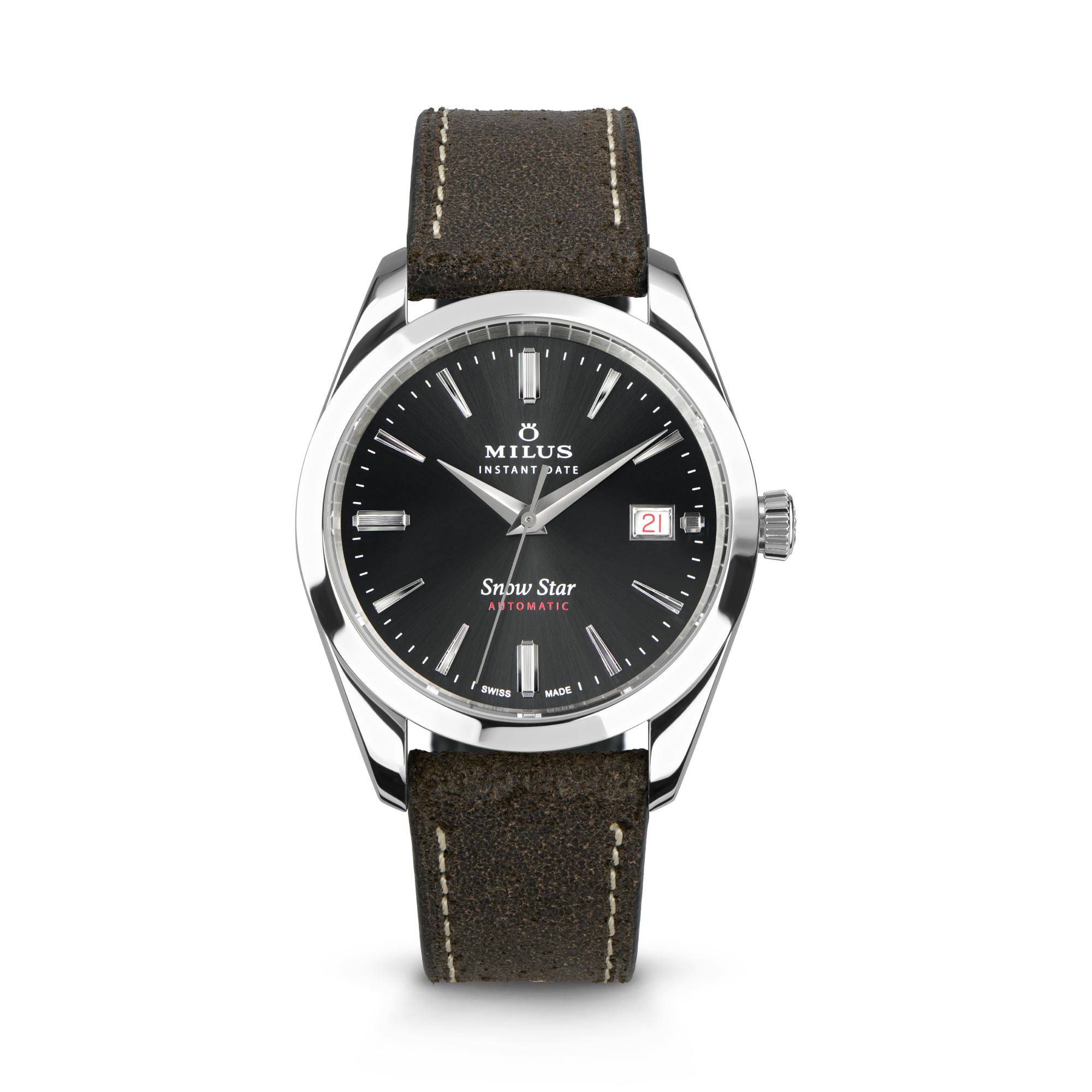 Brown - Leather Strap